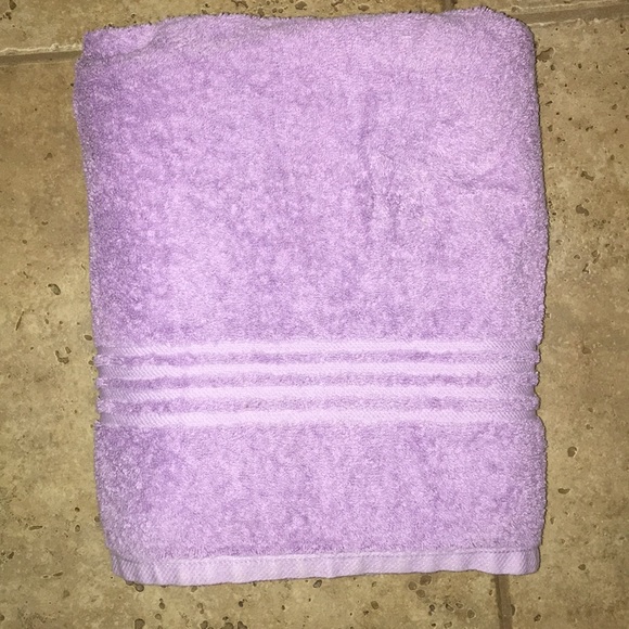 Mainstays Light Purple Cotton Bath Towel - Picture 1 of 4